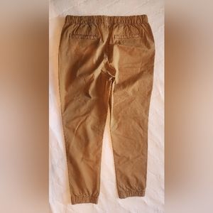 Men's khaki joggers